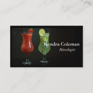 Mixoloog Bartender Visitekaartje