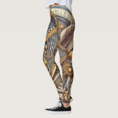 Mixolydian 1 Leggings (Gauche)
