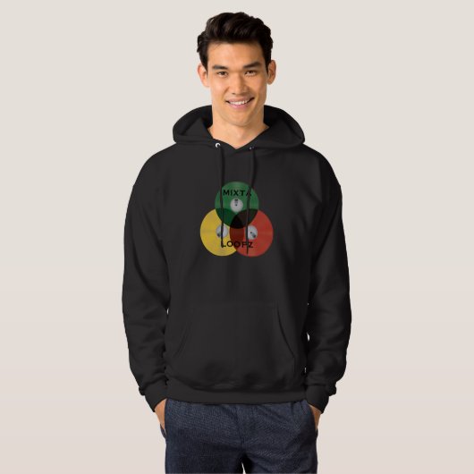 Mixta Loopz Reggae Hoodie (Voorkant volledig)