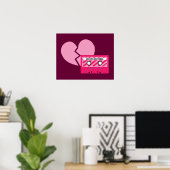 Mixtape Heartbreak Poster (Thuiskantoor)