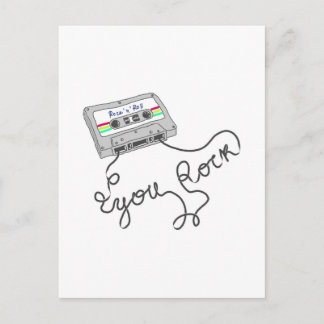 Mixtape - jij steen briefkaart