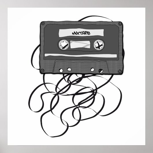 Mixtape Poster (Voorkant)