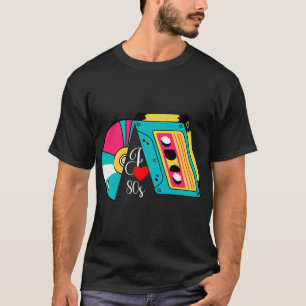 Mixtape-vibes uit de jaren '80: terugspoelen naar t-shirt