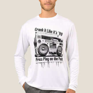 Mixtapes, Bass, and Rewind Days – 90s Music Nostal Tri-Blend Shirt