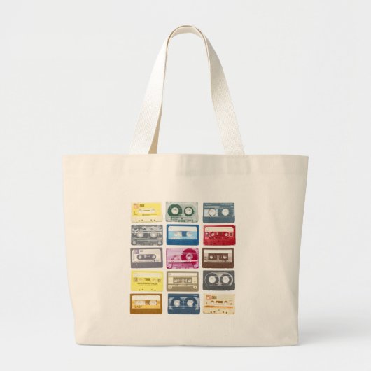 Mixtapes Canvas tas (Voorkant)