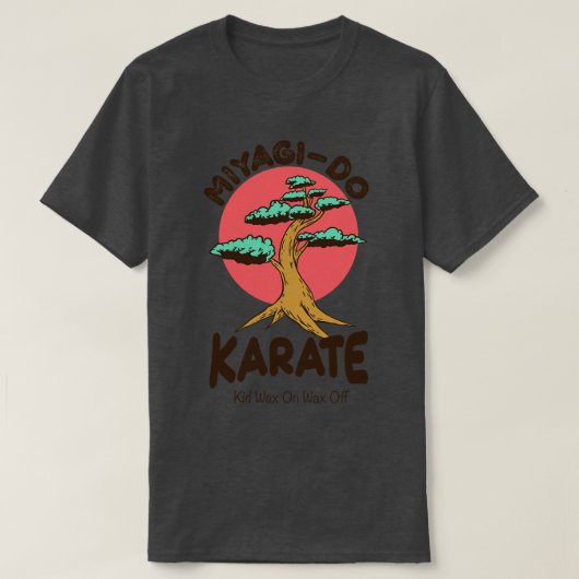 Miyagi Do Karate Cire Kid Sur Cire Off TShirt (Design devant)