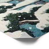 Miyajima in Snow Hasui Kawase Poster Imprimer (Coin)