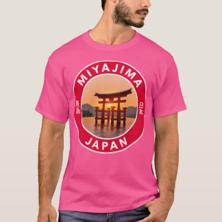 Miyajima Japan Ronde Embleem T-shirt