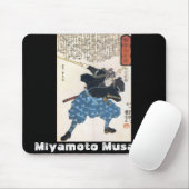 Miyamoto Musashi Painting c. jaren '1800 Muismat (Met muis)