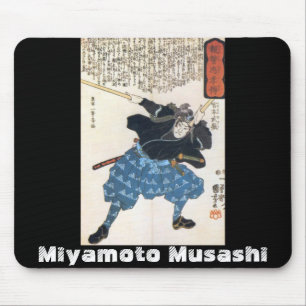 Miyamoto Musashi Painting c. jaren '1800 Muismat