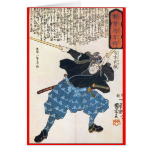 Miyamoto Musashi peignant C. 1800's