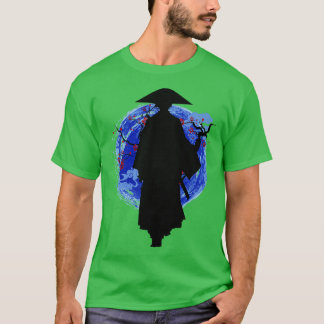 Mizu Oeil bleu Samurai TShirt