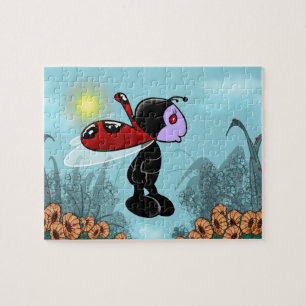 Mizz Ladybug Jigsaw Puzzle
