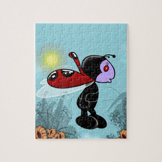 Mizz Ladybug Legpuzzel (Verticaal)