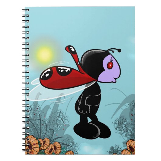 Mizz Ladybug Notitieboek (Voorkant)
