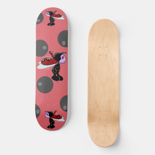 Mizz Ladybug Skateboard (Voorkant)