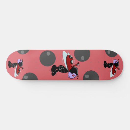 Mizz Ladybug Skateboard (Horz)