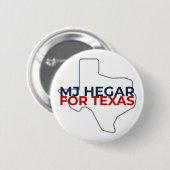 MJ Hegar voor Texas Button (Voorkant /achterkant)