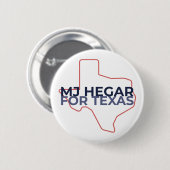 MJ Hegar voor Texas Button 2 (Voorkant /achterkant)
