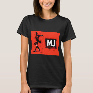 MJ The Musical Moonwalk Tribute â€“ Iconische Silh T-shirt