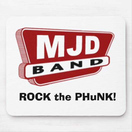 MJD Band Mousepad Muismat (Voorkant)