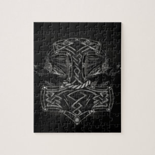 Mjolnir - De hamer van Thor en Ravens Legpuzzel