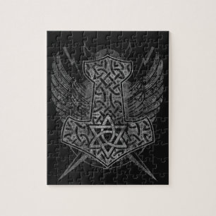 Mjolnir - de hamer van Thor Legpuzzel