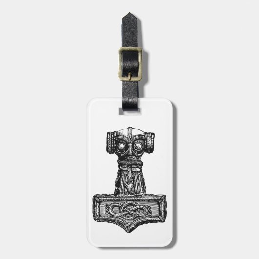 Mjolnir: Thor's Hammer Bagagelabel (Voorkant verticaal)