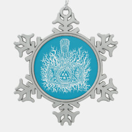 Mjolnir - Valknut Ornament