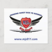 MJ'S 911-winkel Flyer (Voorkant)