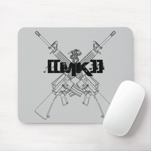 [[MK] aap assault Mousepad Muismat (Met muis)