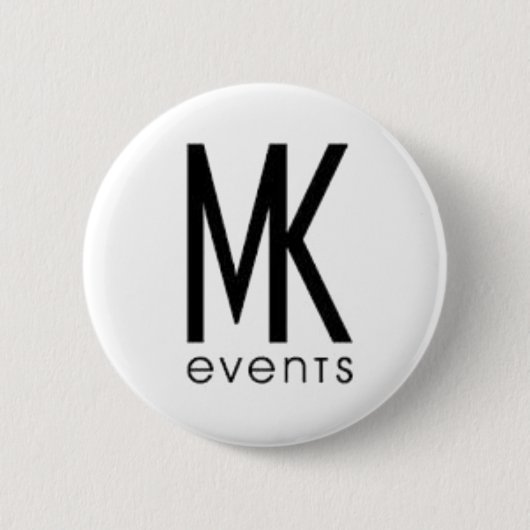 MK Events, knop Ronde Button 5,7 Cm (Voorkant)