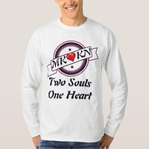 MK ♥ KN Two Souls One Heart T-shirt met lange mouw