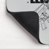 [[Mk]] tapis de souris de fusils d'assaut (Coin)