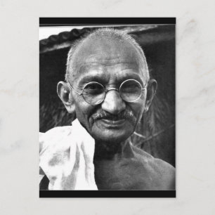 MKGandhi Briefkaart