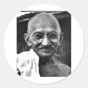 MKGandhi Ronde Sticker