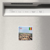 ML006 MALI, Endelou, Afrika, Fridge Magneet (Insitu (Vaatwasser))