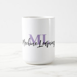 ML White Mug – For Machine Learning Lovers 💜☕ Koffiemok