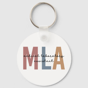 MLA Medical Laboratory Assistant Sleutelhanger