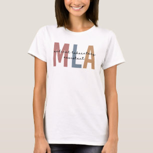 MLA Medical Laboratory Assistant T-shirt