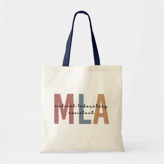MLA Medical Laboratory Assistant Tote Bag (Voorkant)