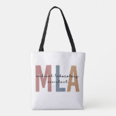 MLA Medisch Laboratorium Assistent Draagtas (Achterkant)