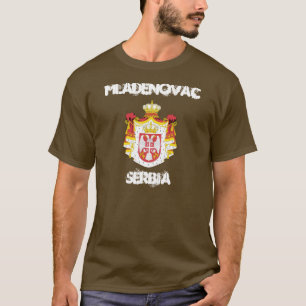 Mladenovac, Servië met wapenmantel T-shirt