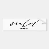 MLD Guitars Bumper Sticker (Voorkant)