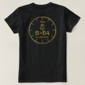 "MLK B>B4 - Inspirerend T-shirt voor vrouwen" (Design achterkant)