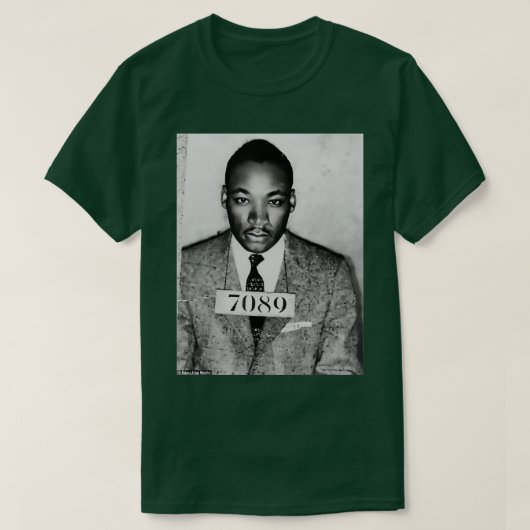 MLK Mugshot T-shirt (Design voorkant)