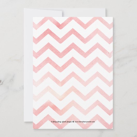 Mlle à Mme Bridal Shower Invitation (Dos)