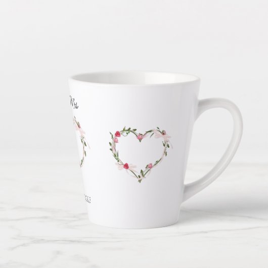 Mlle à Mme Latte tasse (Droite)