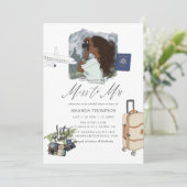 Mlle À Mme Travel Invitation À La Douche Mariale (Debout devant)