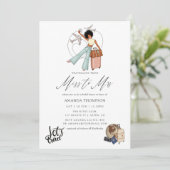 Mlle À Mme Travel Invitation À La Douche Mariale (Debout devant)